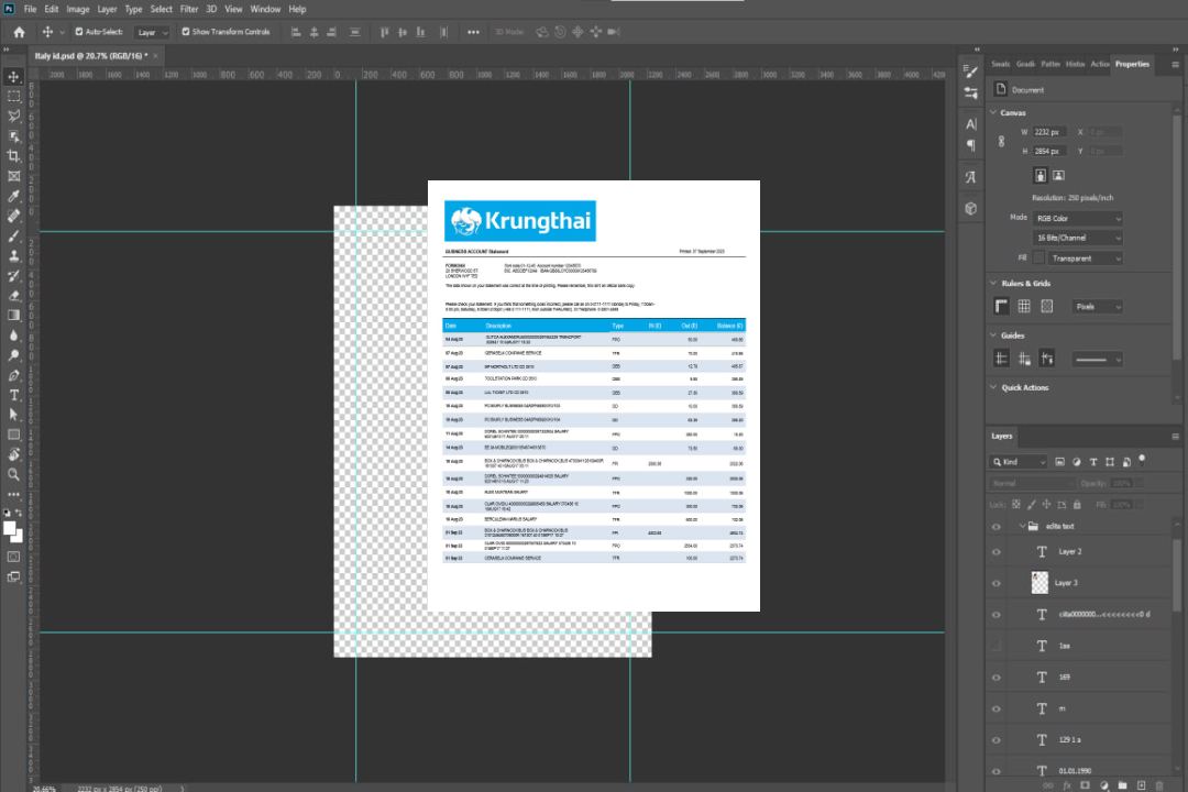 Déclaration d'organisation de la Krung Thai Bank Modèle Word et PDF template Déclaration d'organisation de la Krung Thai Bank Modèle Word et PDF template